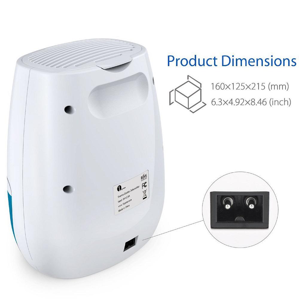 Deshumidificador Potente Electrico Blanco Home img #2