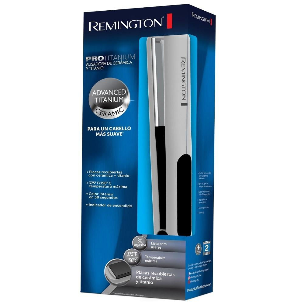 Plancha de cabello Remington Titanium Ceramica Pro S1306