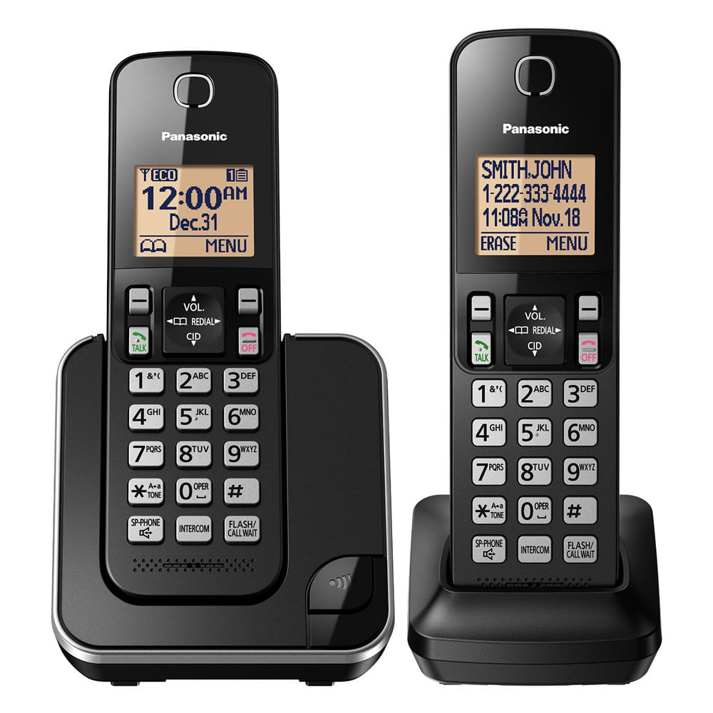 Telefono inalambrico Panasonic 2 Ext Altavoz KX-TGC352B