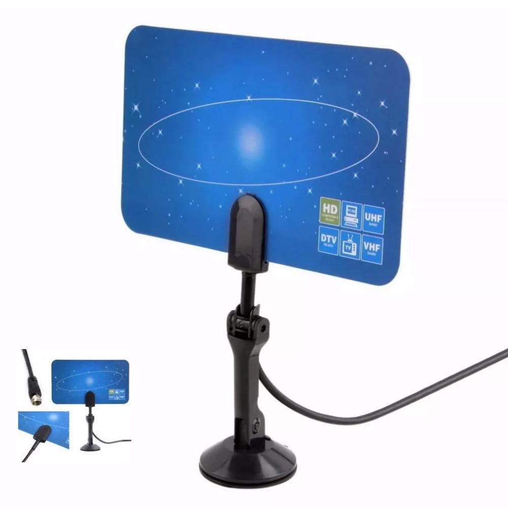 Antena Tdt Plana Azul Canales Full Hd Televisión Digital
