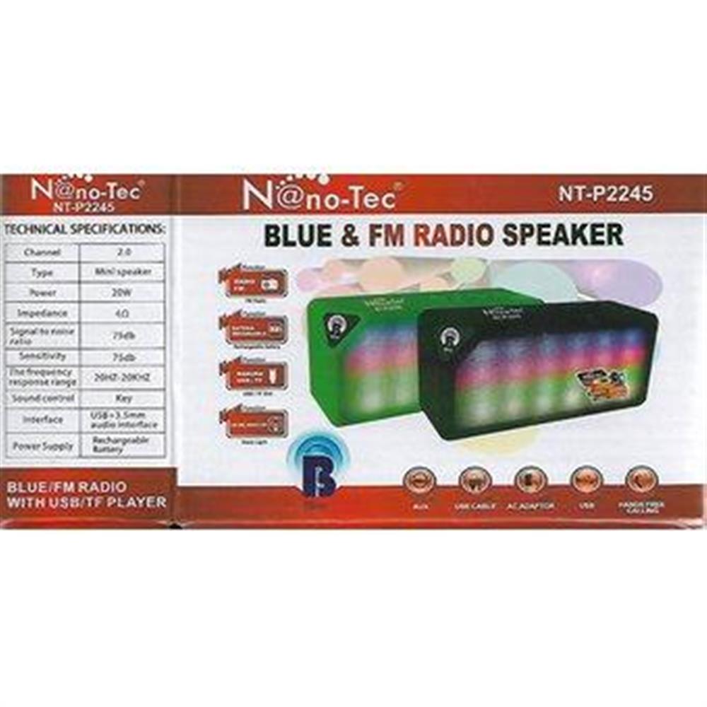 Parlante Multifuncional + Bluetooth - Radio Y USB AM00038 img #1