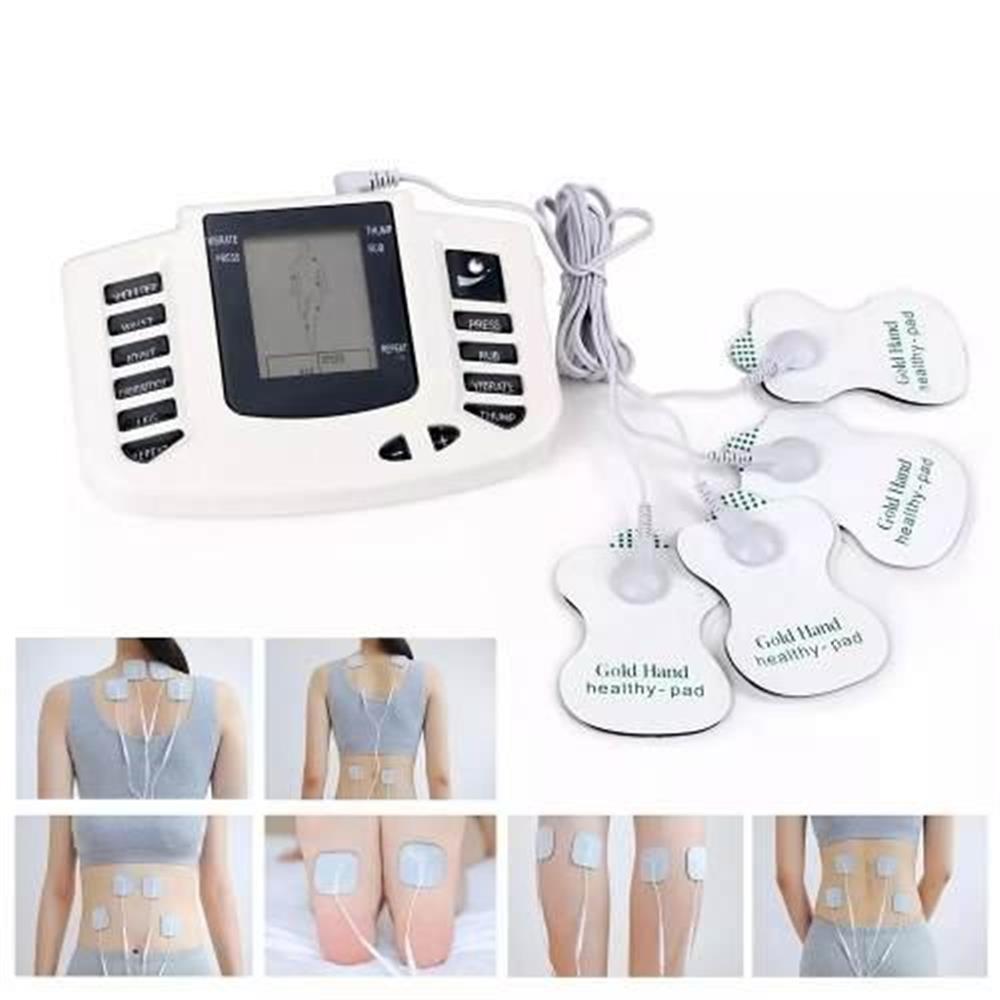 Electroestimulador Digital Muscular 4 Electrodos + Chanclas img #2
