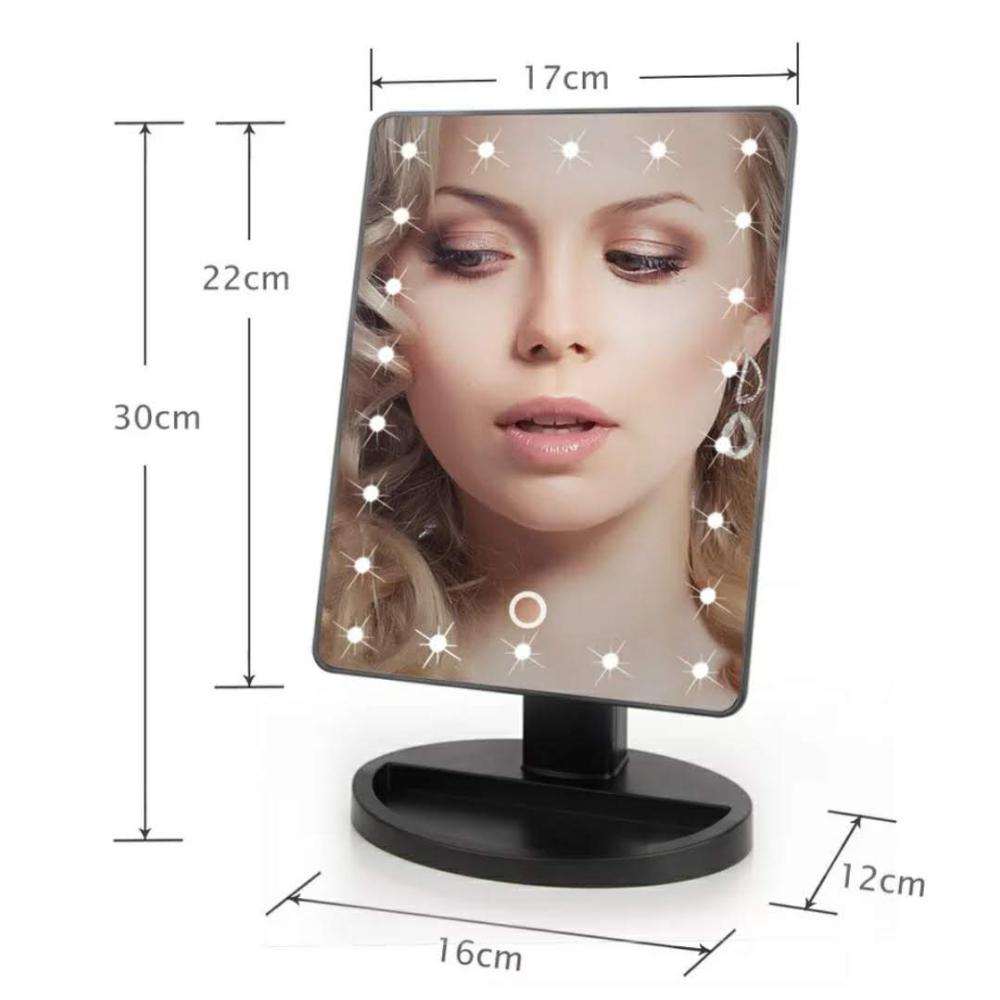 Espejo Con Luces LED Vanity Negro img #2