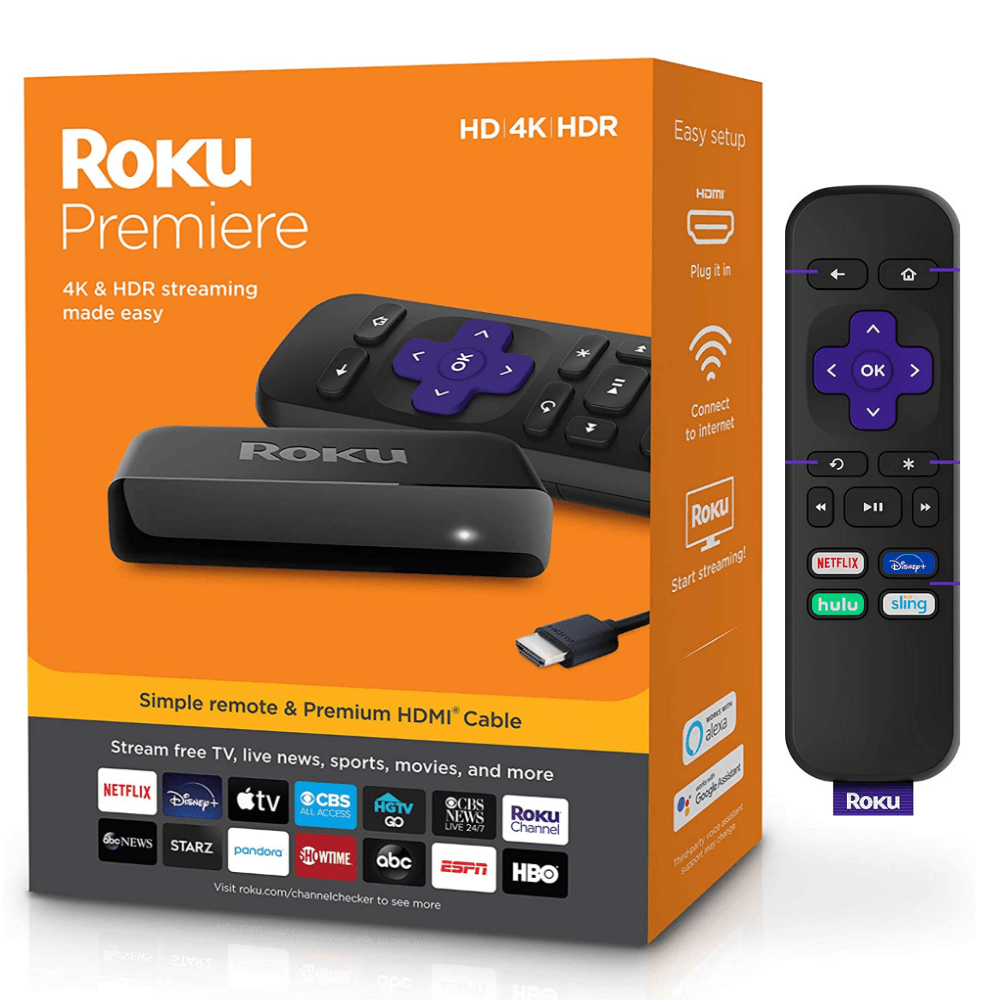 Nuevo Convertidor a Smart TV Roku Premiere 4K Ultima Version