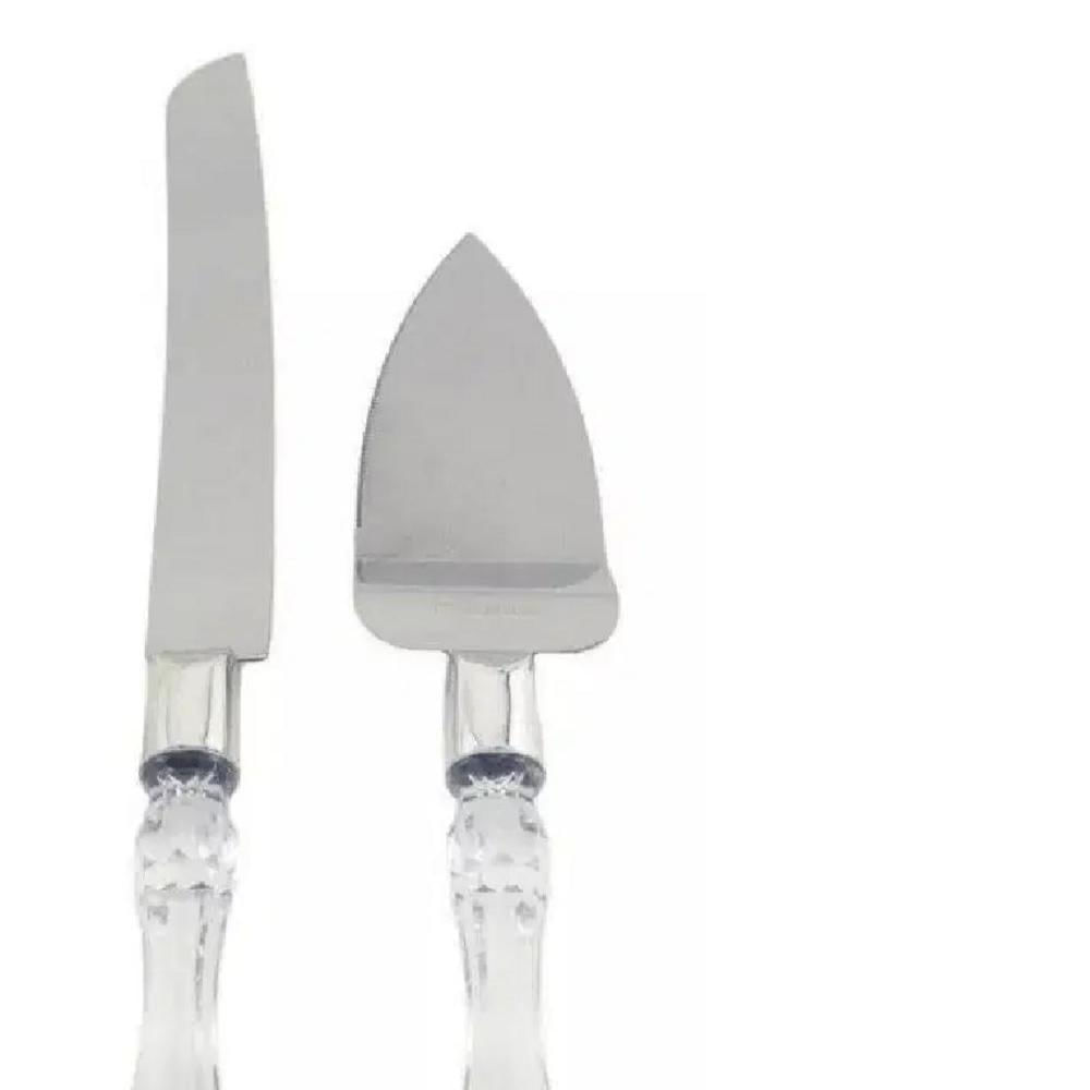 Juego Cuchillo + Pala Espátula Acero Para Eventos img #2