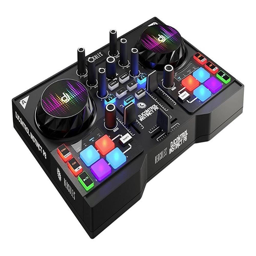 Controlador Dj Hercules Control Instinct P8 Con Pulseras Led img #1