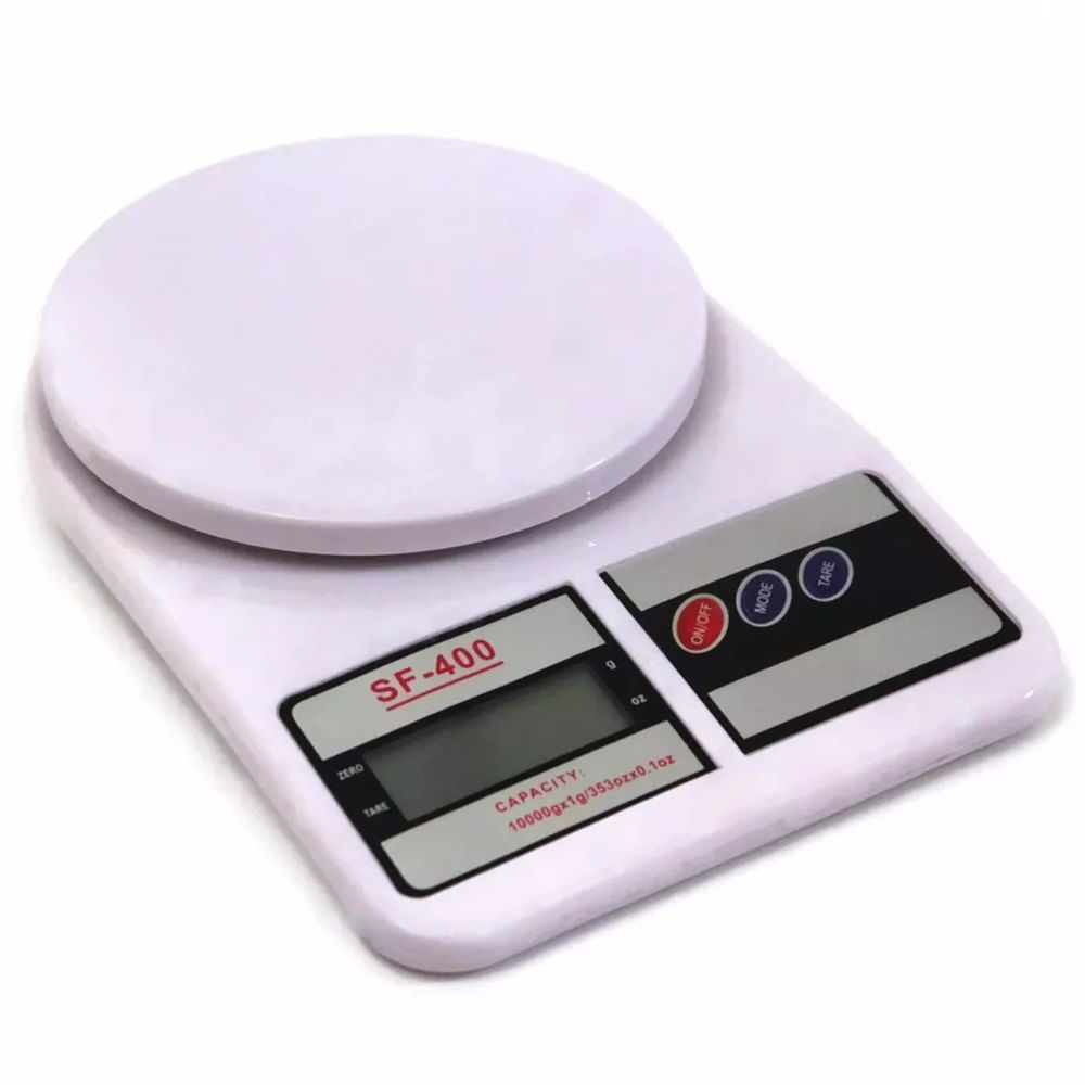 Bascula Gramera Digital 5kg/1gr Blanco