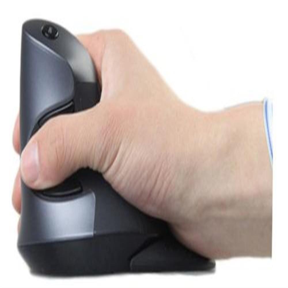 Mouse Vertical Ergonomico Grande Delux Original base Muneca img #2