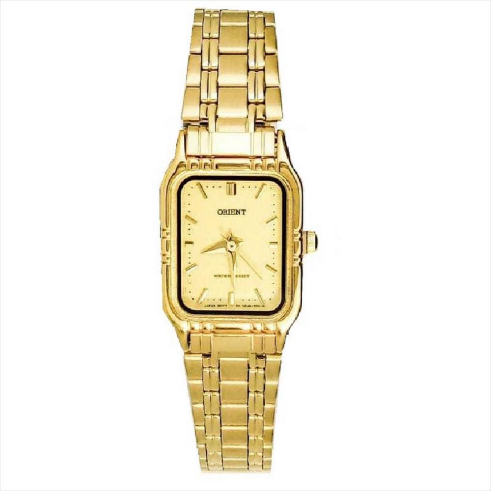 Reloj orient FUBJN003G champaña para mujer img #1