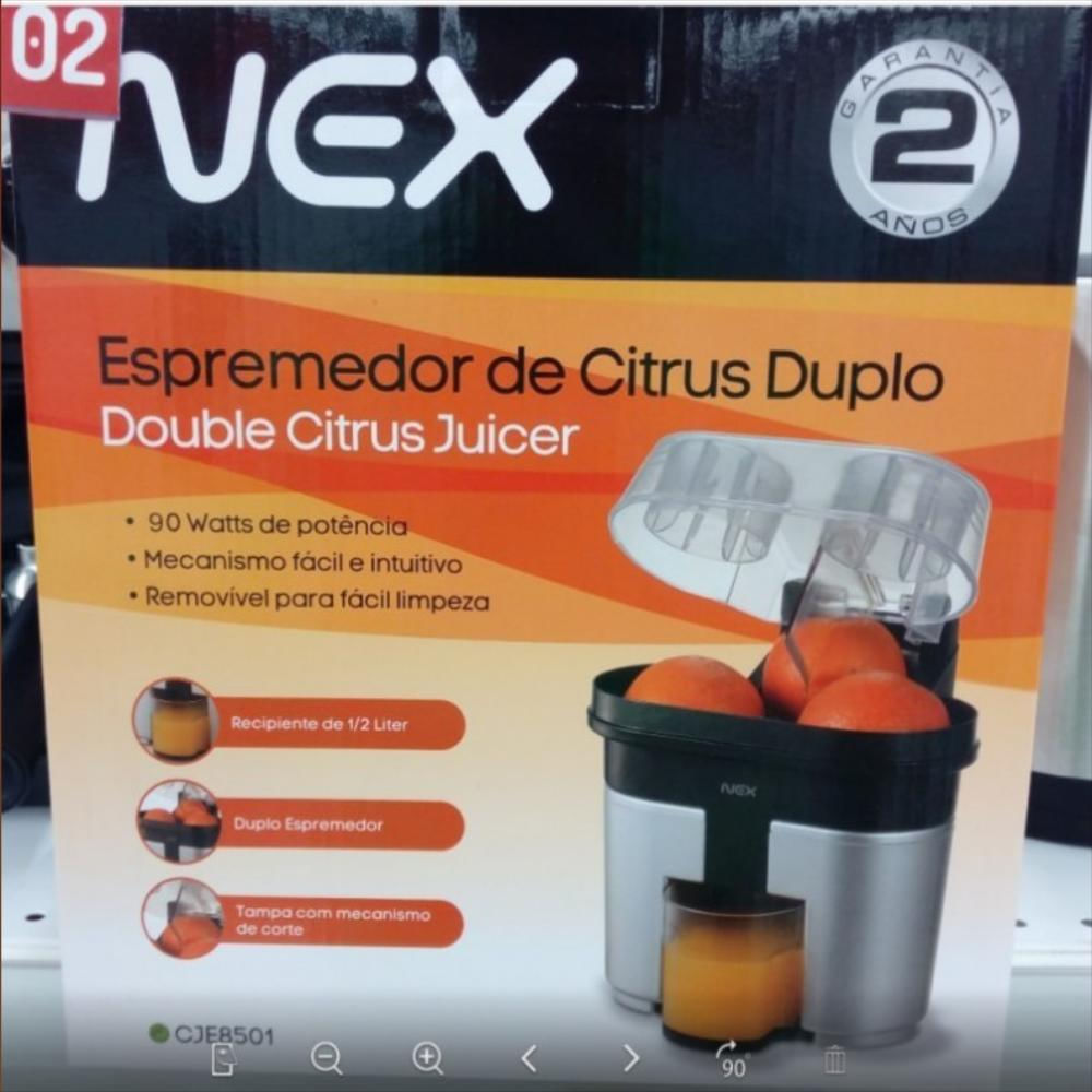 Exprimidor de Naranja Doble Marca Nex img #2