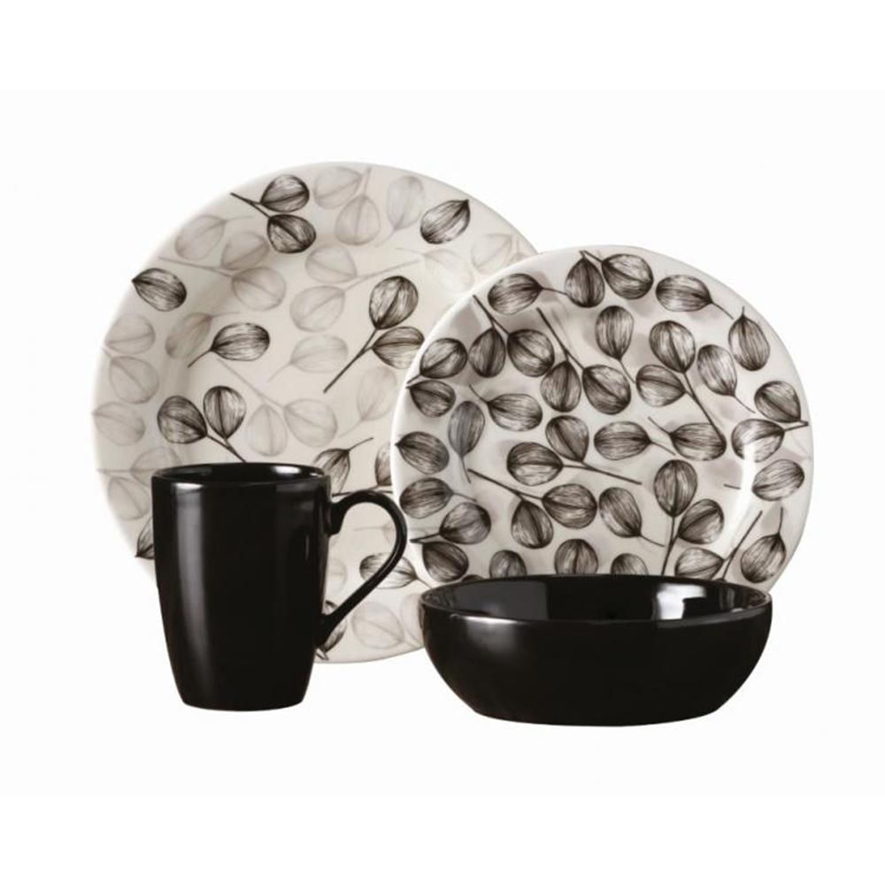 Vajilla Corona Meranti 4 Puestos 16 Piezas