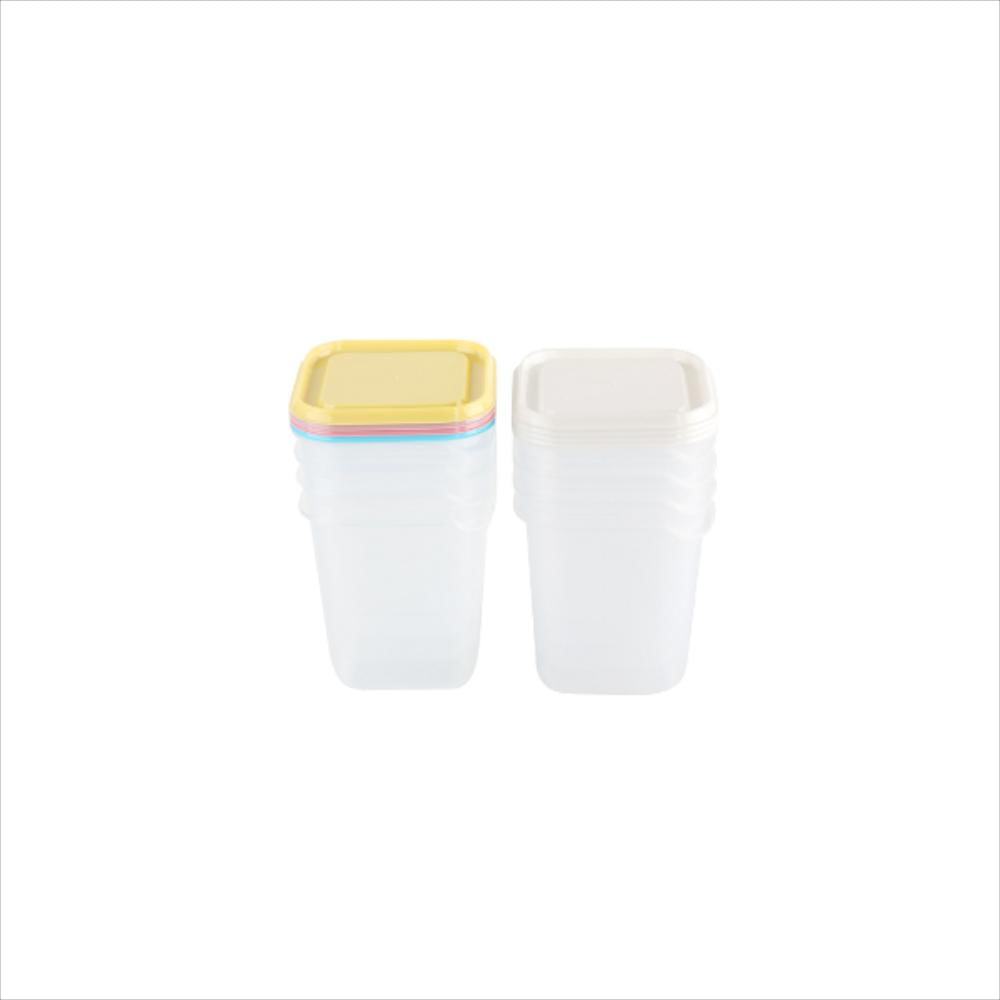 Tupper De Plastico Color Mixto 1100Ml 4 Und. img #1