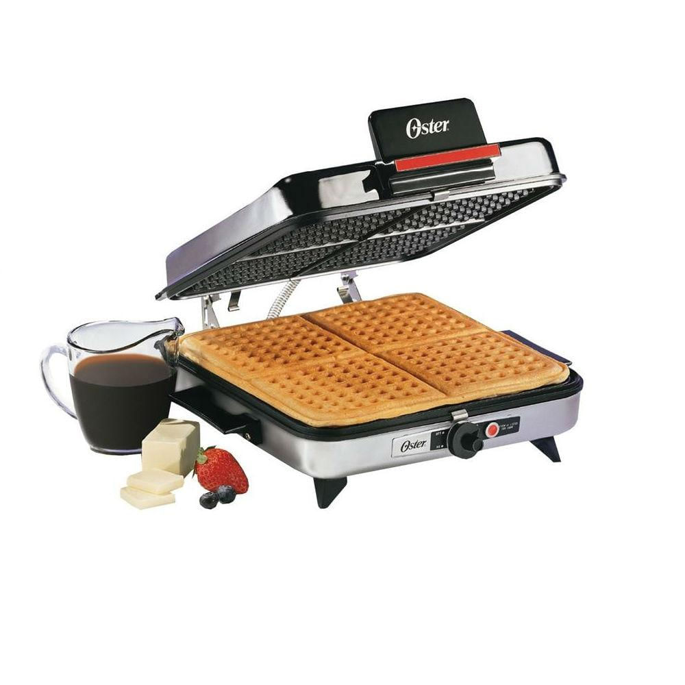 Sanduchera Waflera Parrilla Electrica Oster Cg120 4 Puesto