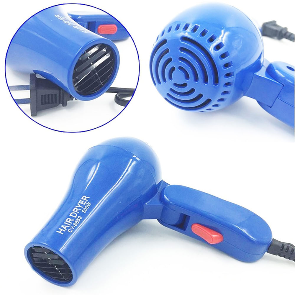Secador Mini Viajero Potente Azul img #1