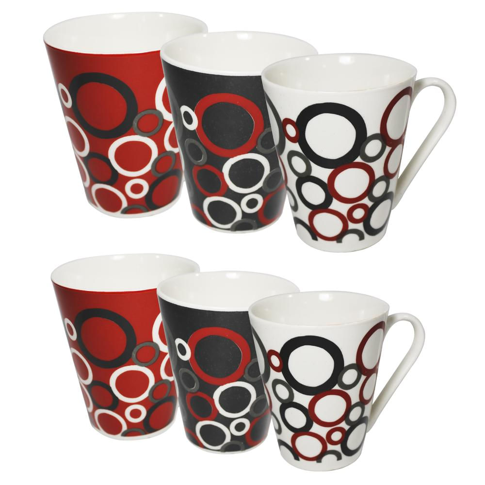 Juego De Pocillos Para Chocolate O Cafe En Ceramica Importados X 4