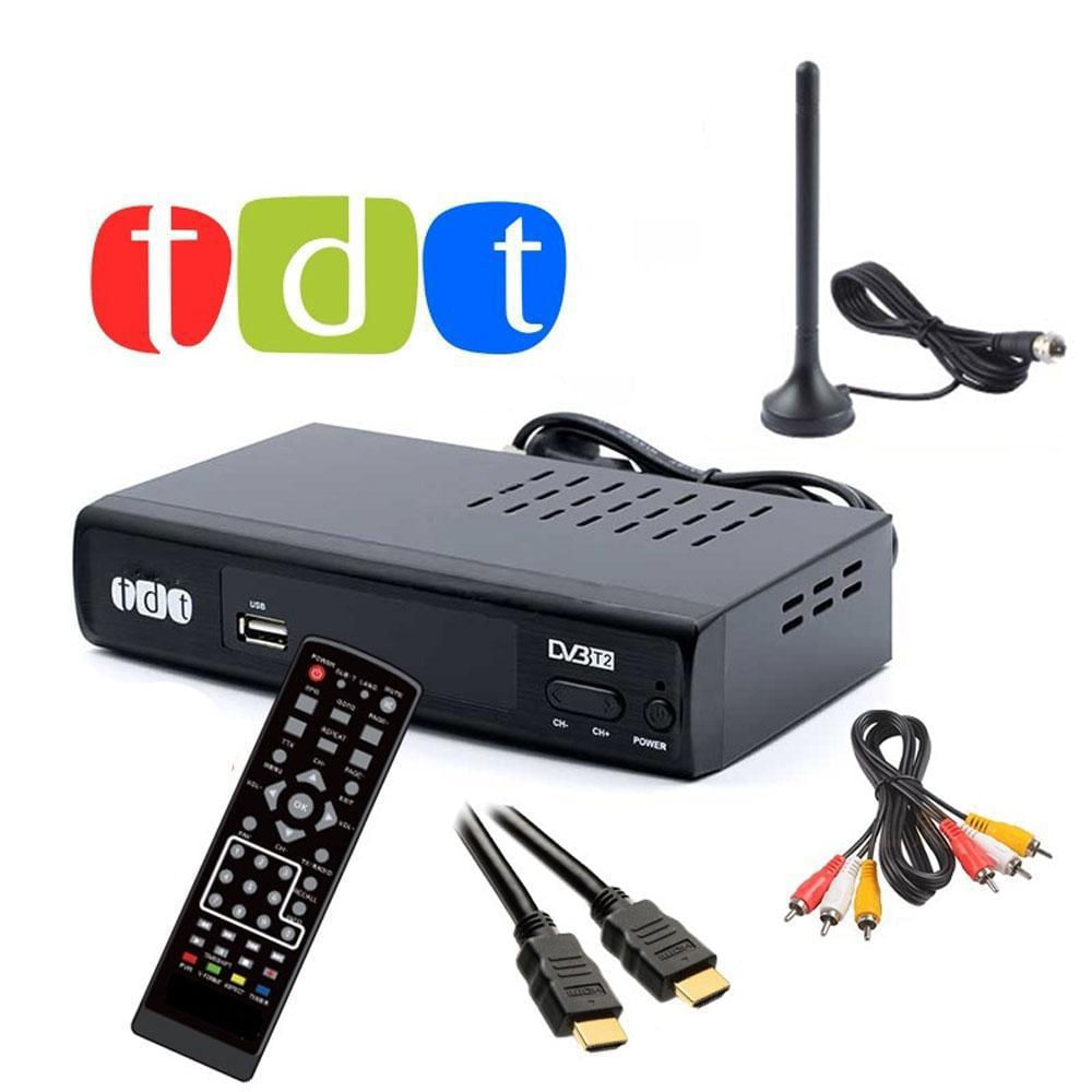 Decodificador Tdt Usb+Control+Hdmi+Rca Sintonizador Tv