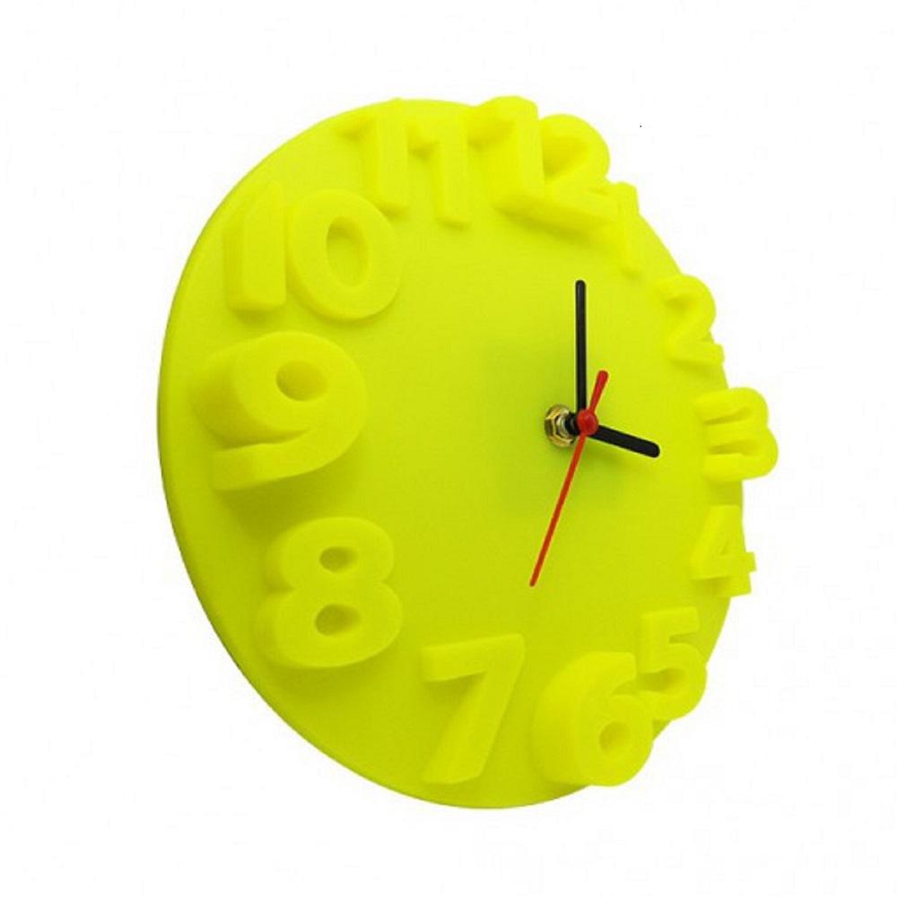 Reloj de Pared en Alto Relive 18 cm-Amarillo img #2