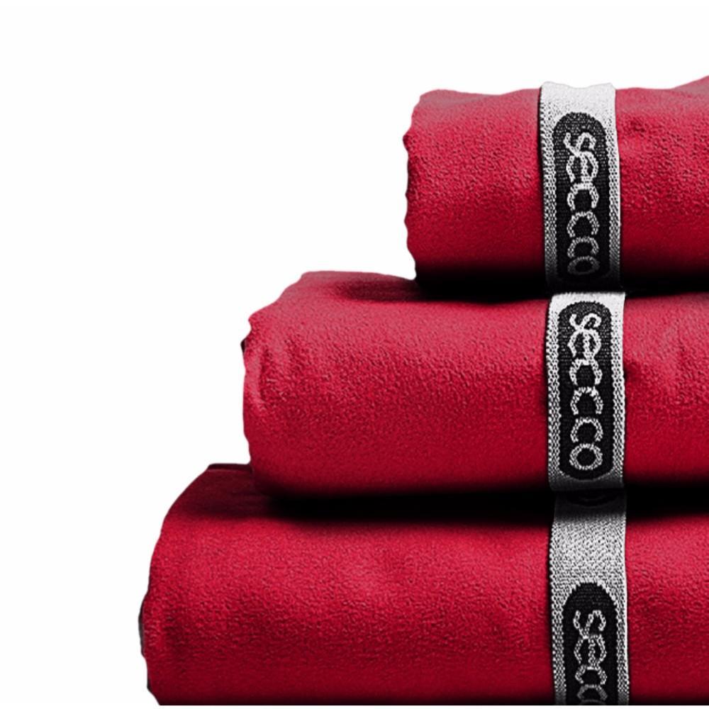 Toalla Deportiva De Microfibra SECCCO Rojo Talla  M img #5