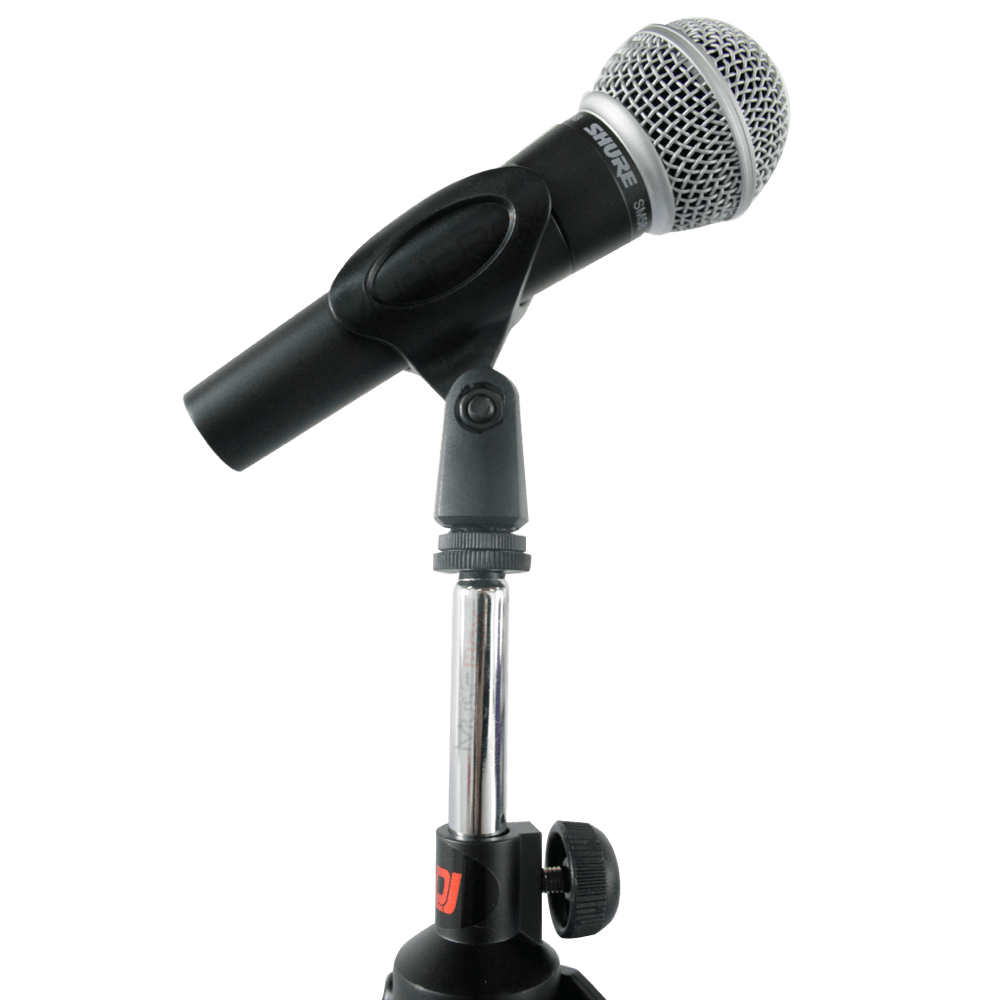 Base microfono de mesa metalica con piana Pro Dj MS27C Negro img #2