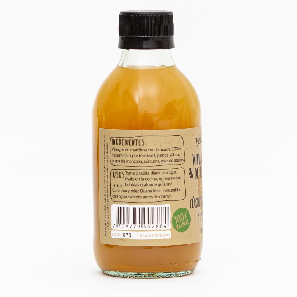 Vinagre sidra manzana curcuma x 250 ml img #3