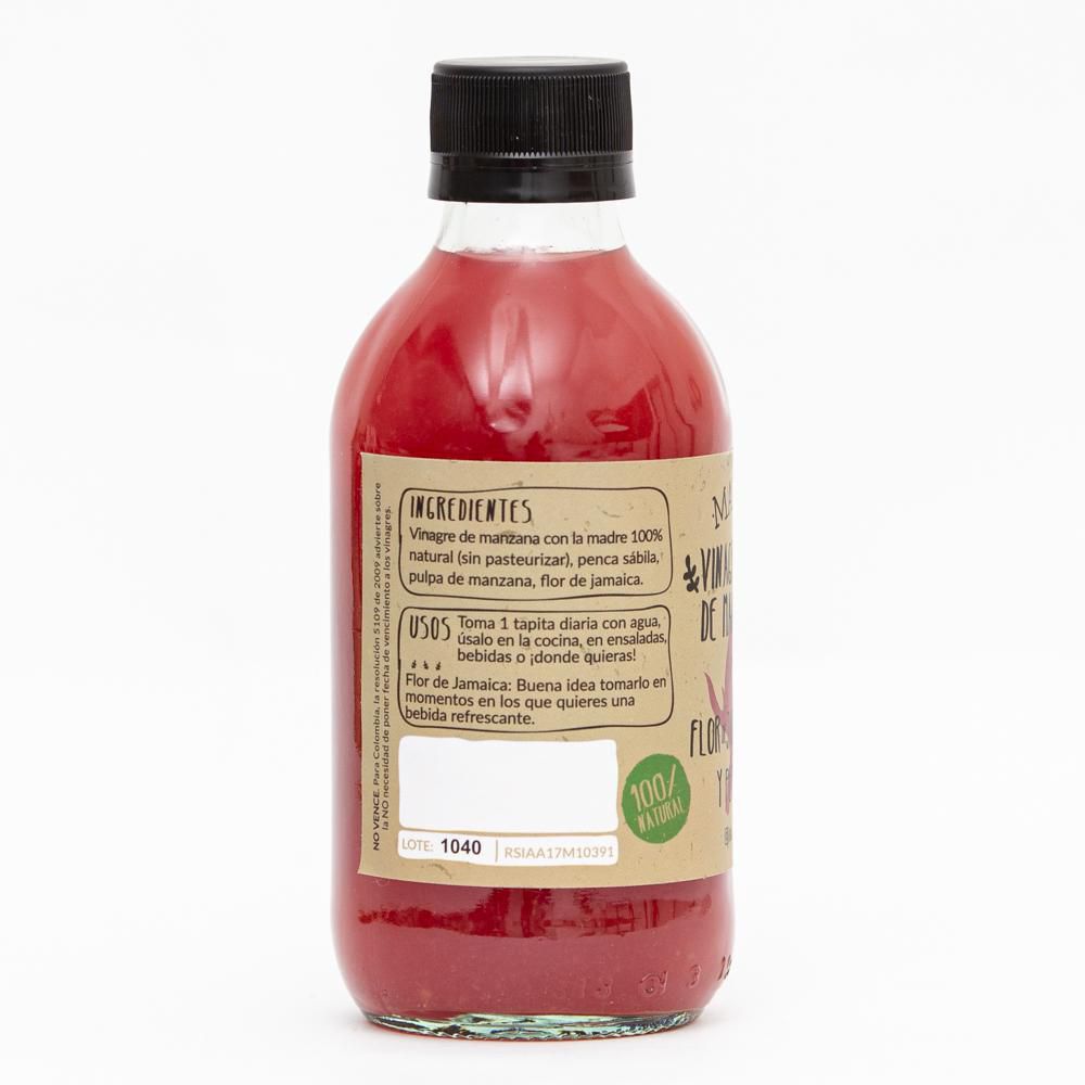 Vinagre sidra manzana flor jamaica x 250 ml img #3