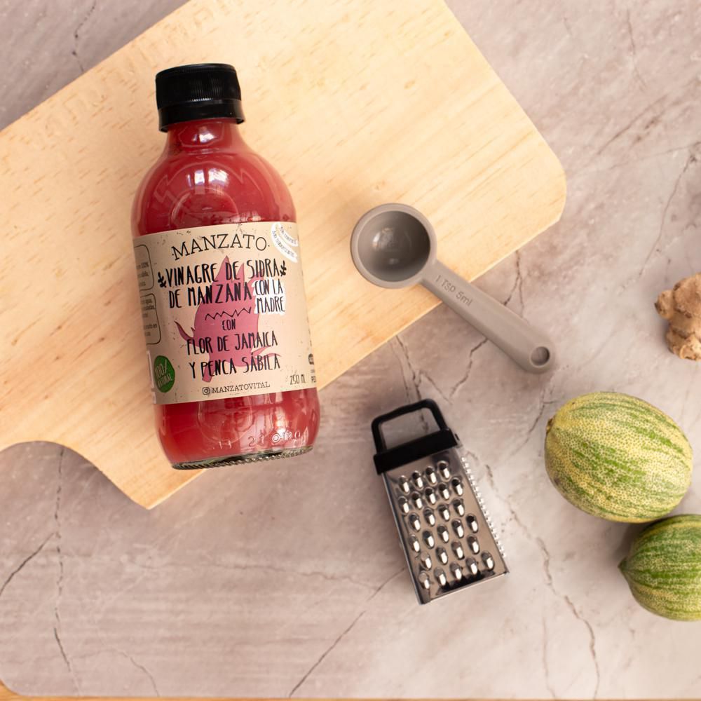 Vinagre sidra manzana flor jamaica x 250 ml img #4