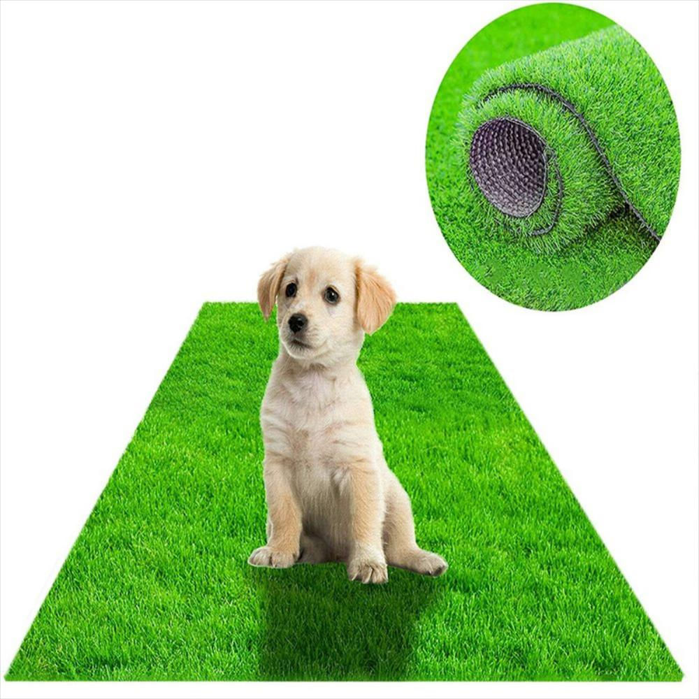 alfombra de césped artificial para perros, 39.3 x 31.5 pulgadas, para  interiores, exteriores, alfombra de entrenamiento para que el perro haga  sus