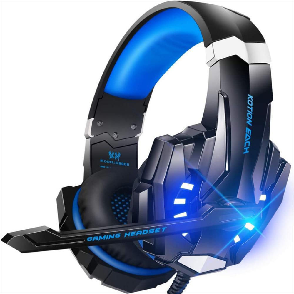 BLUEFIRE - AURICULARES DE DIADEMA CON CABLE PARA VIDEOJUEGOS CON  CANCELACIÓN DE RUIDO MICRÓFONO