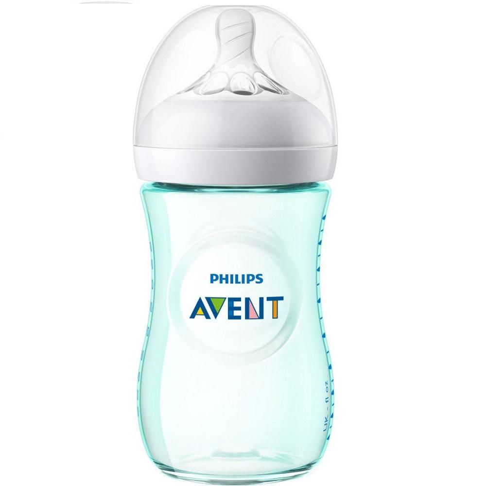 Tetero Avent 9Oz 260 Ml Natural Verde Menta