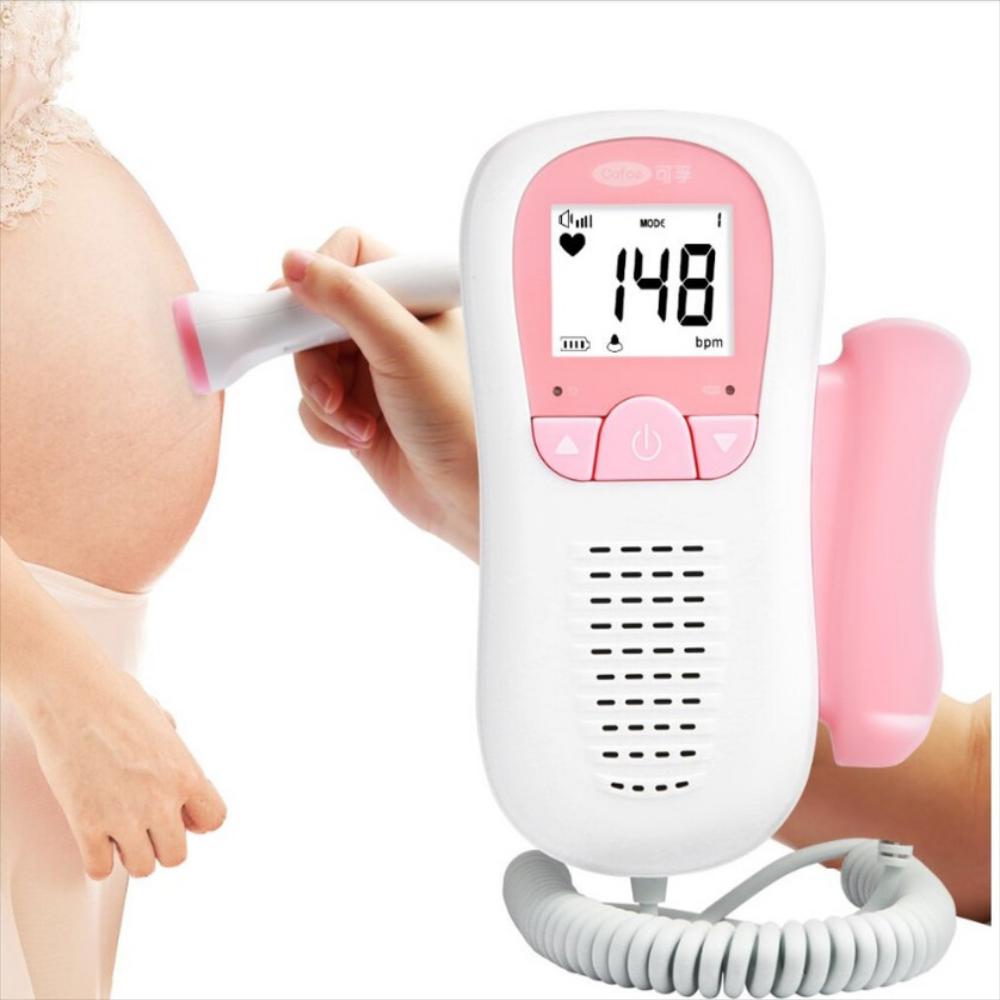 Doppler Detector de corazón Fetal Escuchar Latidos del corazon bebe