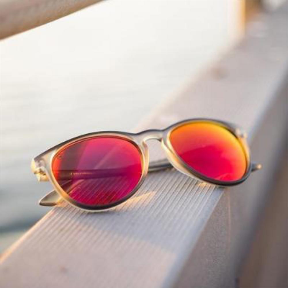 Gafas de Sol Frosted Grey Red Sunset Mai Tais img #5