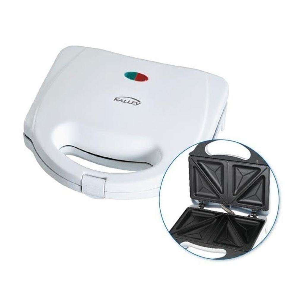 Sanduchera Electrica 2 Puestos Kalley Sm101 Blanco
