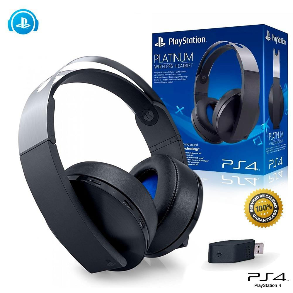  Sony Playstation Platinum Auriculares inalámbricos 7.1 Sonido  envolvente PS4 : Videojuegos
