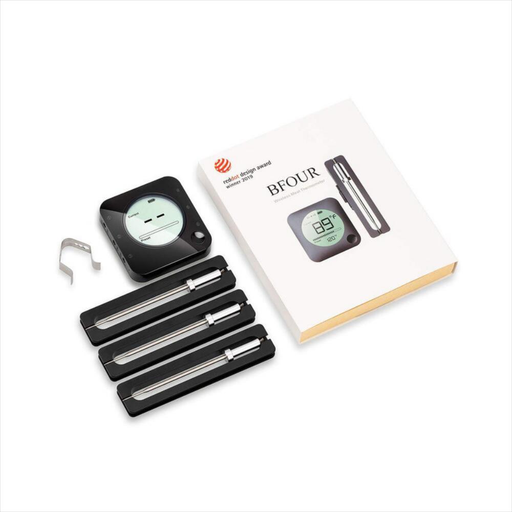 Termómetro De Carne Inalámbrico Bluetooth Bfour Para Asar img #2