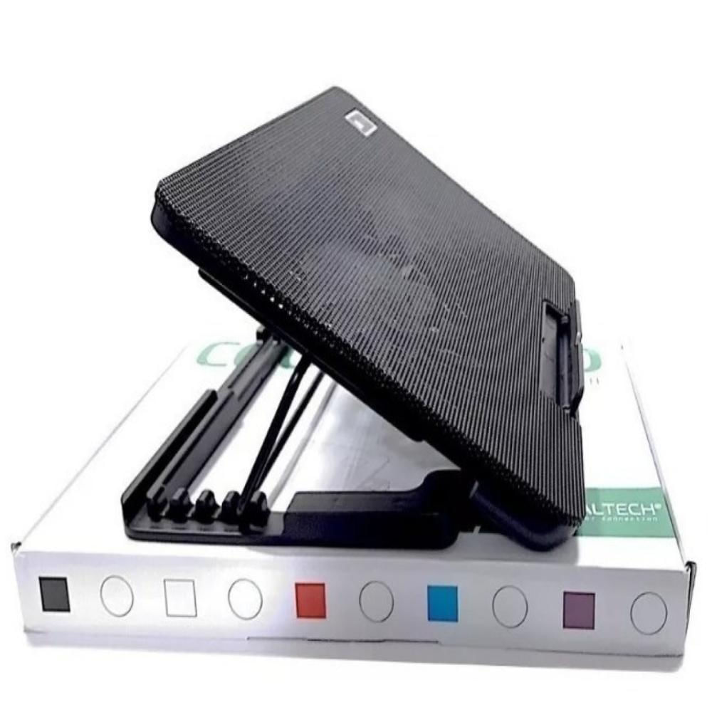Base Refrigerante Jaltech Reclinable 5Niveles 2 Ventiladores img #4