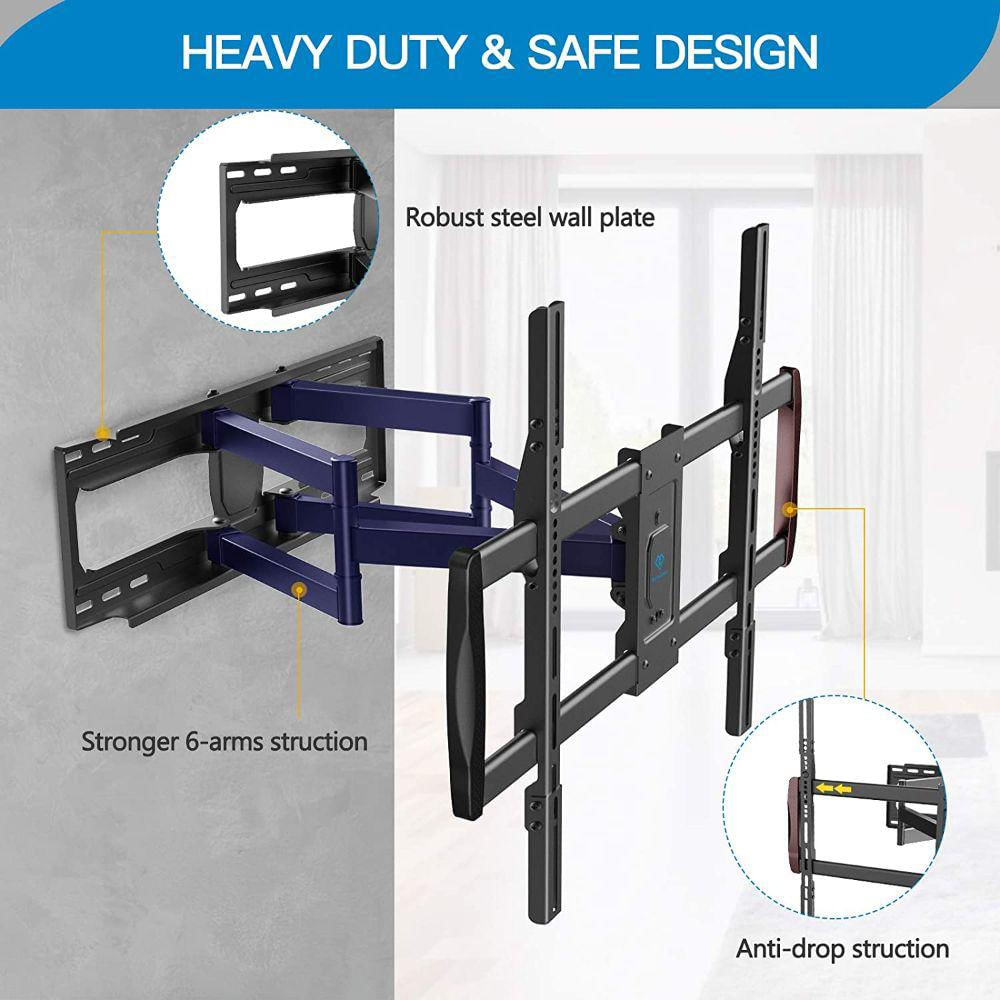 Soporte De Pared Para Tv De Extensión Giratoria img #2