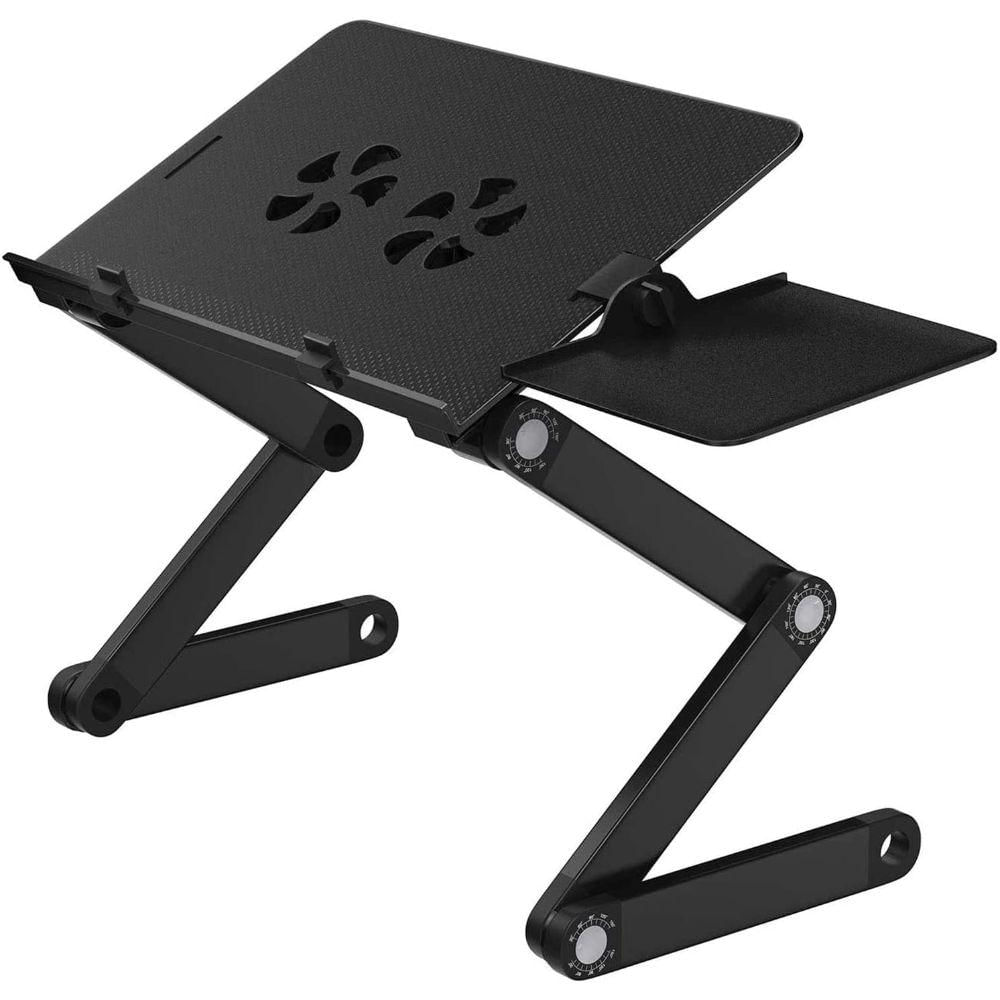 Soporte Para Portátil Con 2 Ventiladores Y Alfombrilla De Mouse