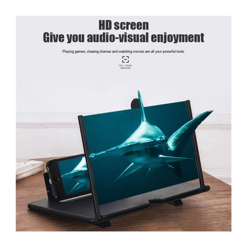 Lupa Celular Portatil Zoom 3D Amplifica Imagen Negra 26Cm img #2