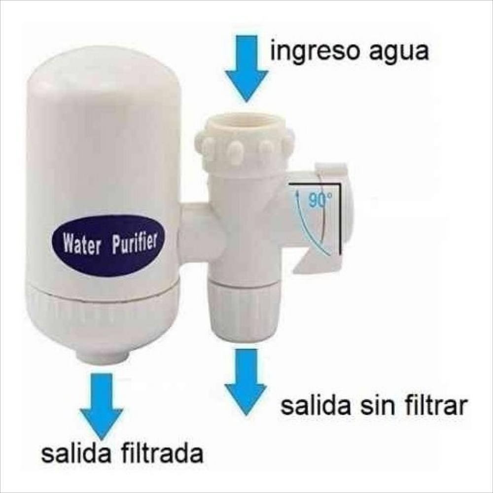 Filtro Purificador De Agua Para Grifo Cerámica GENERICO