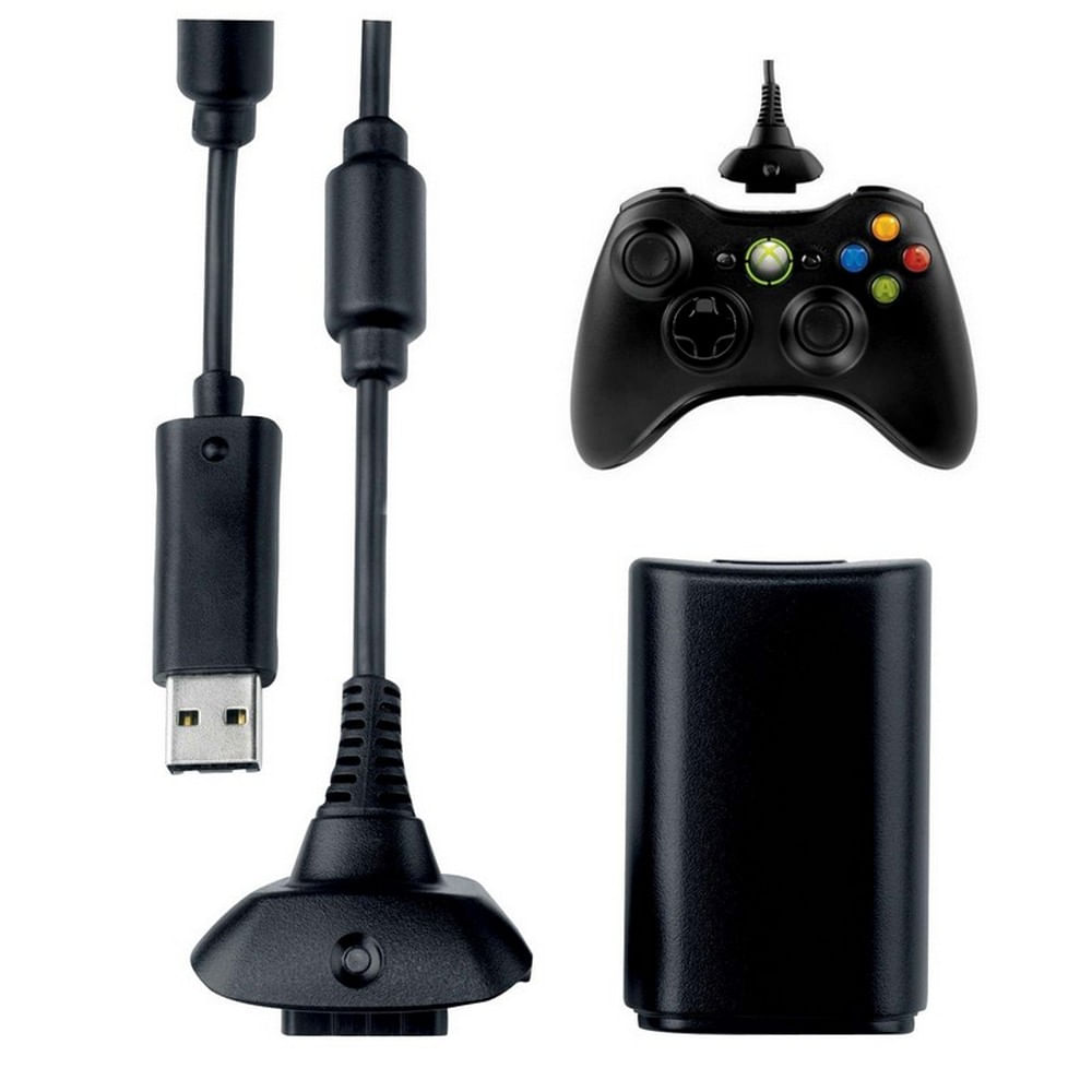 Kit Carga Y Juega Para Control Xbox One Y Xbox S Recargable
