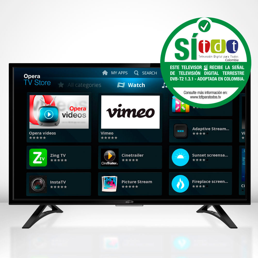 Televisor Kalley 40 Pulgadas Smart Tv K 40Fhdst2 3 Hdmi img #1