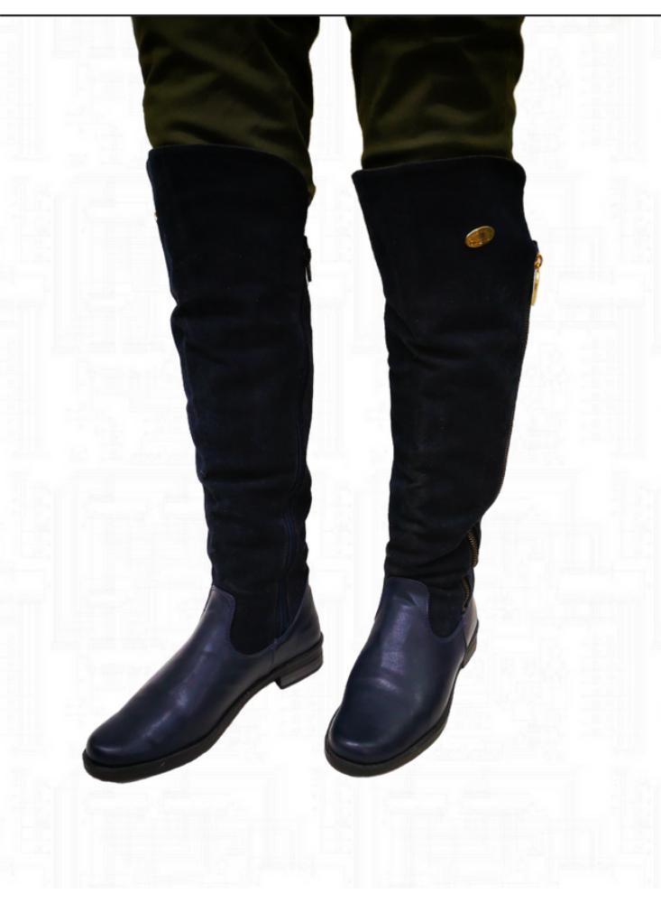 Botas discount largas azules