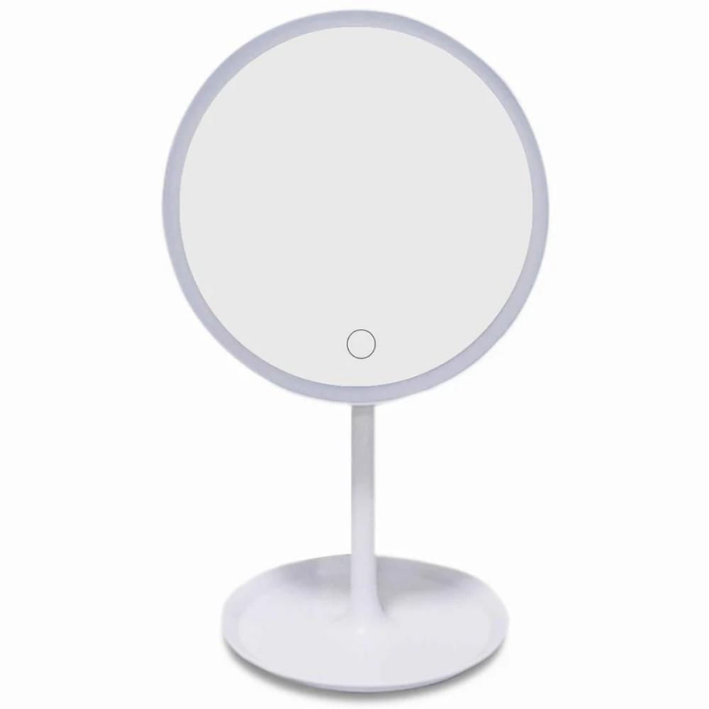 Espejo Luz Led Recargable Blanco