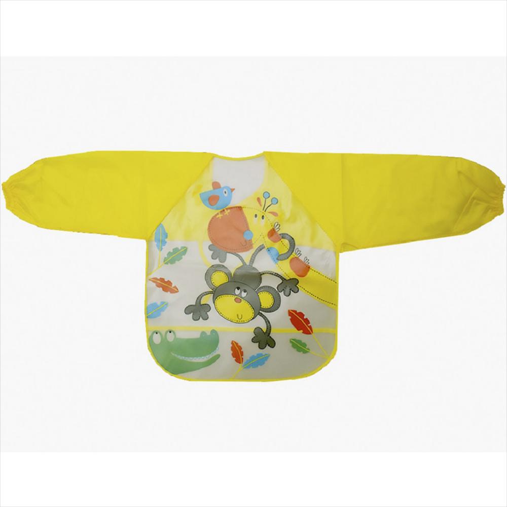 Babero Delantal Amarillo X2 Unidades img #1