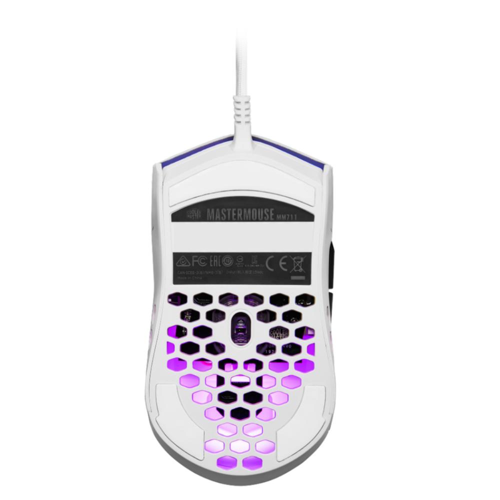 Mouse Cooler Master Mm711 White Gaming img #5