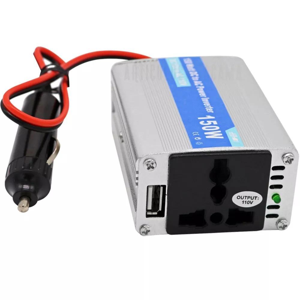 Conversor Inversor De Corriente 150W Dc 12V-110V Salida Usb img #1