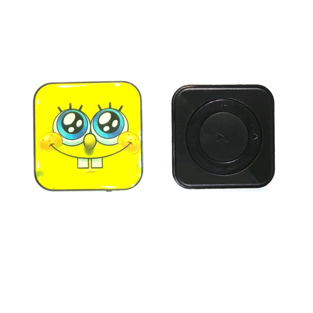 Reproductor MP3 Bob Esponja Mini de Bolsillo sin Msd S