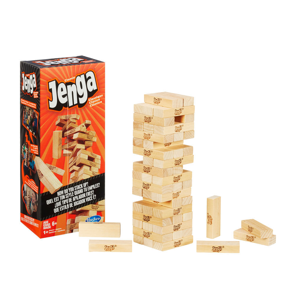 Jenga RefreSuper Heroes - Hasbro Gaming para Toda la Familia