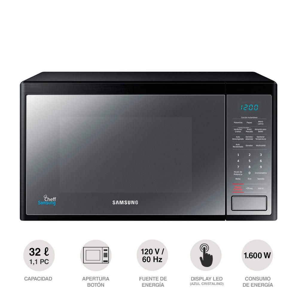 Horno Microondas Samsung 32 L (1.1 Pc) con Dorador - MG32J5133A