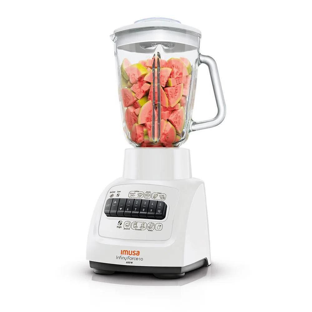 Licuadora Imusa Infinity Force 10 Vel 600W Blanco